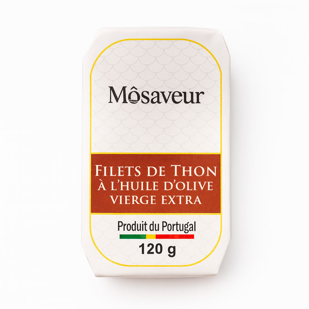 Filets de Thon à l’Huile d’Olive Vierge Extra 120 g
