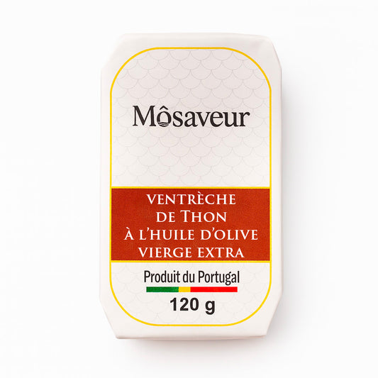 Ventrèche de Thon à l’Huile d’Olive Vierge Extra 120 g