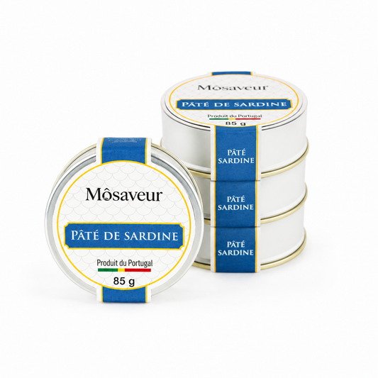 Lot de 4 boîtes de Pâté de Sardine 85 g